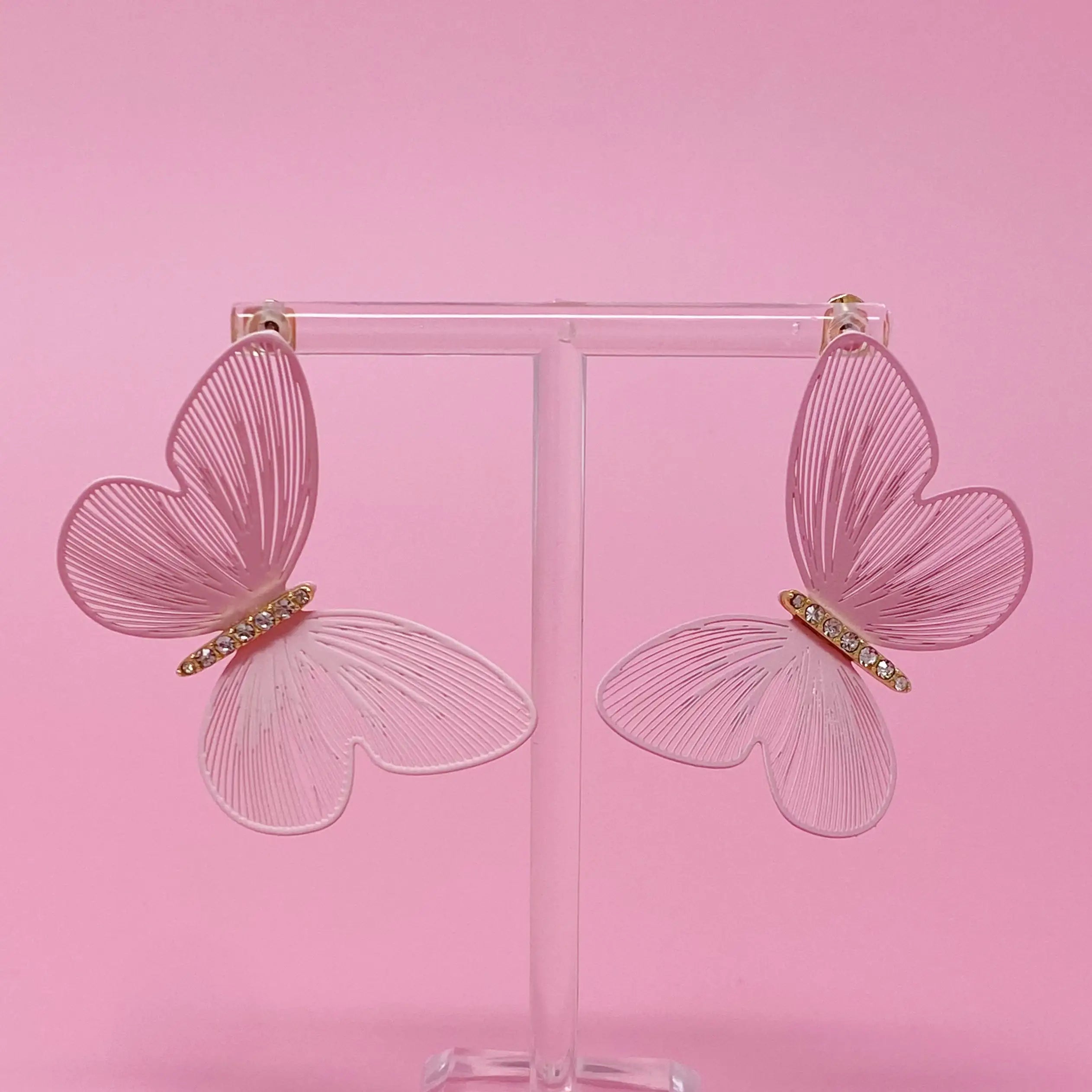 Filigree Beauty Butterfly Earrings